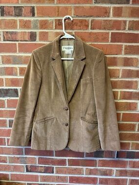 Women’s Tan Corduroy Blazer
